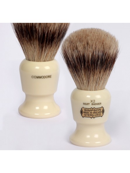 Simpsons Shaving Brush "Commodore X2" Best Badger