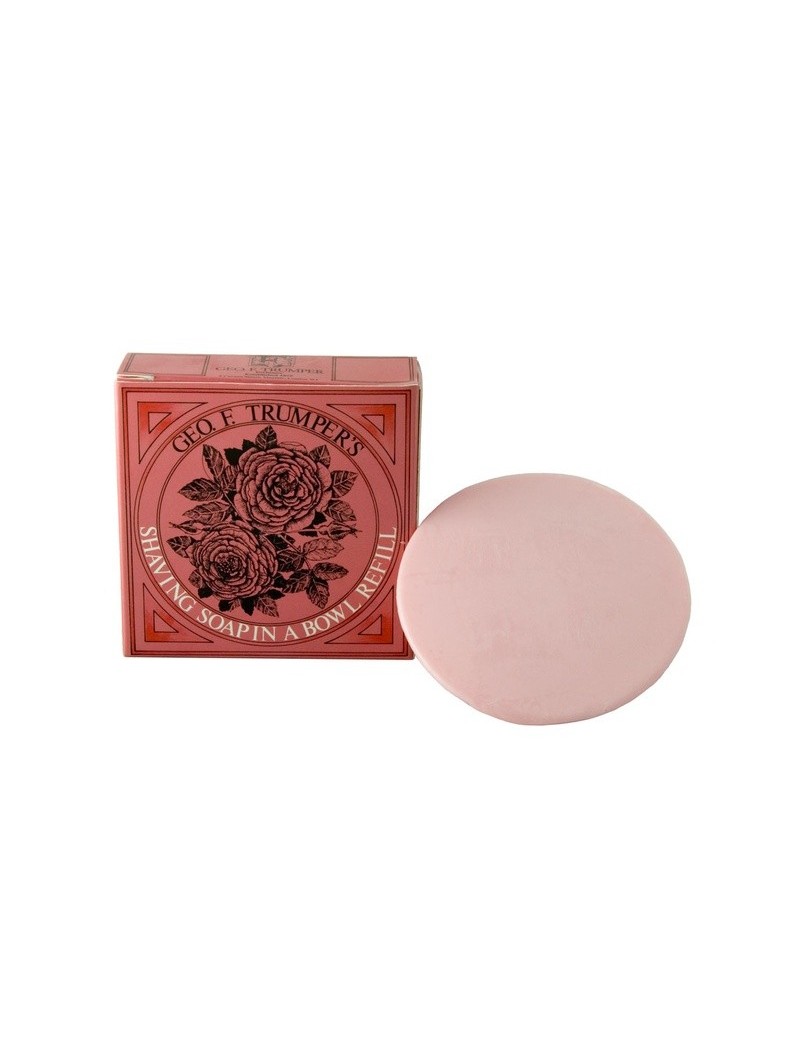 Geo.F.Trumper Roses Hard Shaving Soap Refill 80gr