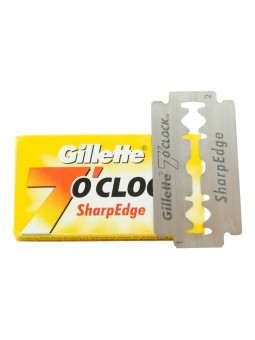 5 Double Edge Razors Gillette o'clock SharpEdge