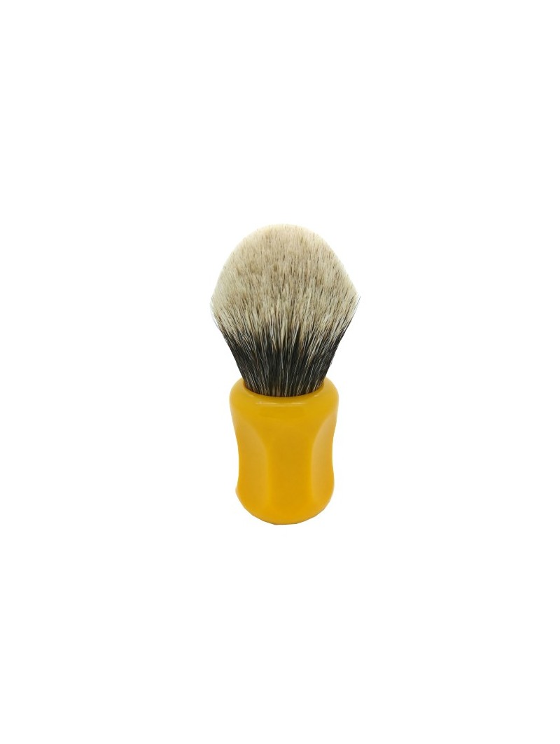 Shavemac Shaving Brush Silvertip D01 2-Band 52mm Butterscotch