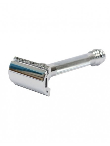 Merkur 38C HD Long Handle Barber Pole Safety Razor