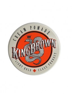 King Brown Pomade Cream Round Tin