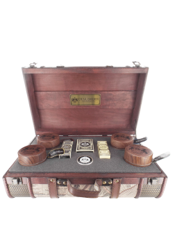 Dear Barber Empty Big Vintage Wooden Box