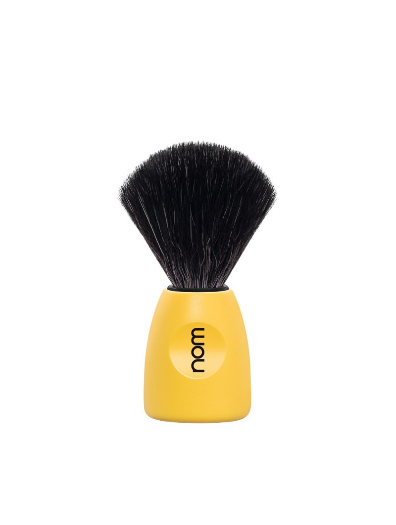 Mühle Nom Lasse Shaving Brush Black Fibre Lemon