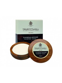 Truefitt & Hill Sandalwood Shaving Soap & Wooden Bowl 99gr