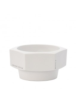 Mühle Shaving  Hexagon Bowl White Porcelain