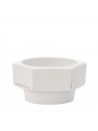 Bol de Afeitado Hexagon Porcelana Blanca Mühle