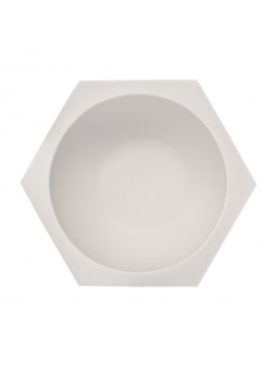 Mühle Shaving  Hexagon Bowl White Porcelain