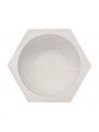 Bol de Afeitado Hexagon Porcelana Blanca Mühle