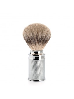 Mühle Shaving Brush Silvertip Badger Chrome-Plated Metal