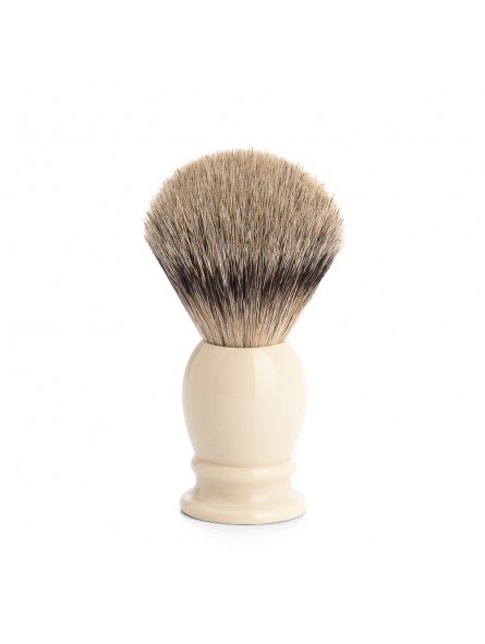 Mühle Shaving Brush Silvertip Badger Resin Ivory M