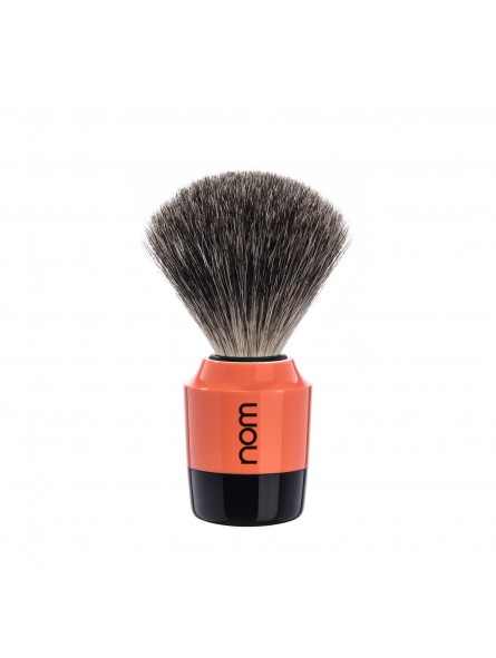 Mühle Nom Marten Shaving Brush Pure Badger Black/Coral