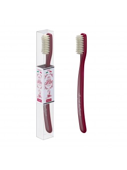 Pasta del Capitano Medium Nylon Toohbrush Red