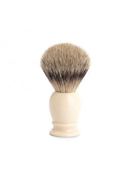 Mühle Shaving Brush Silvertip Badger Resin Ivory L