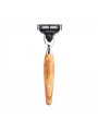 Maquinilla Afeitar Mühle Kosmo Gillette Mach3® Madera Olivo