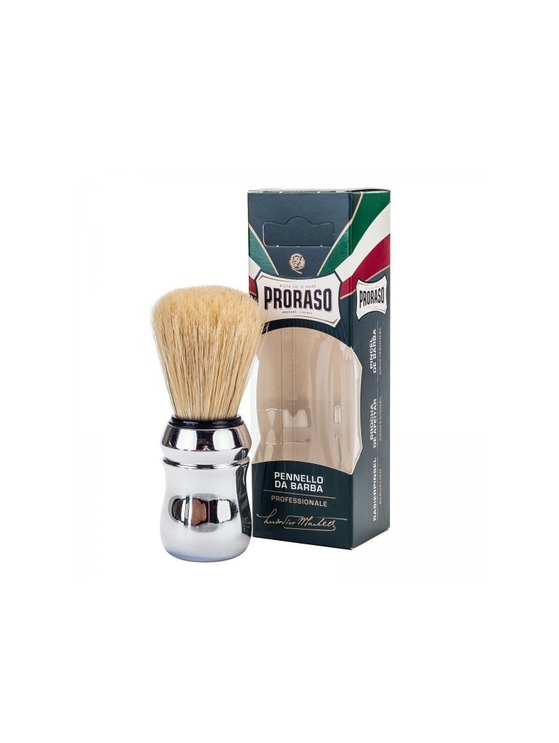 Brocha Afeitar Barbera Proraso Cerda Cromo