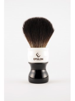 Epsilon Black Fibre Black & White Shaving Brush 54/26mm