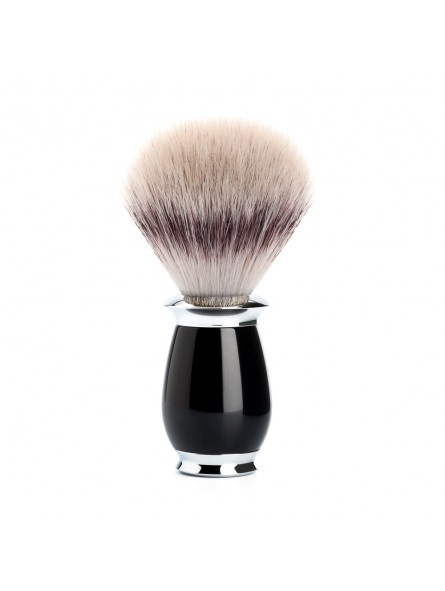 Mühle Purist Silvertip Fibre Shaving Brush Resin Black