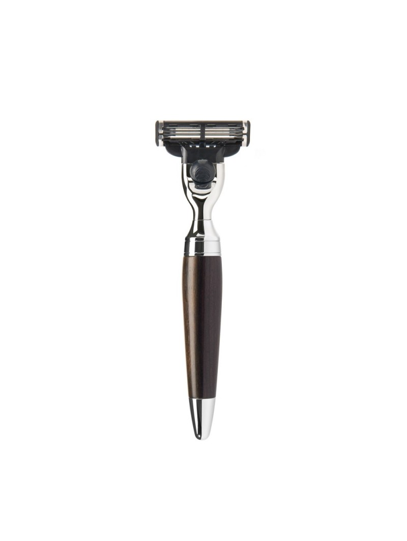 Maquinilla Afeitar Mühle Stylo Gillette Mach3® Madera Negra Africana