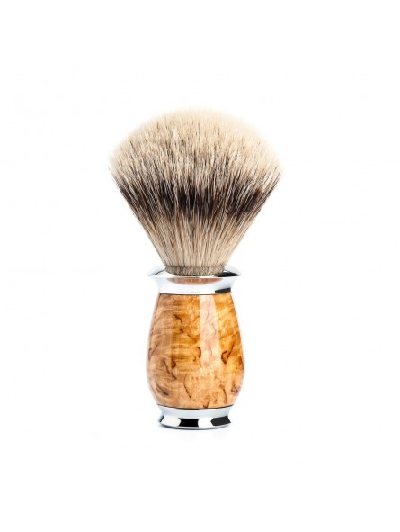 Mühle Purist Shaving Brush M Silvertip Birch Wood