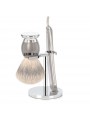 Mühle Stand for Shaving Set Chrome Plated