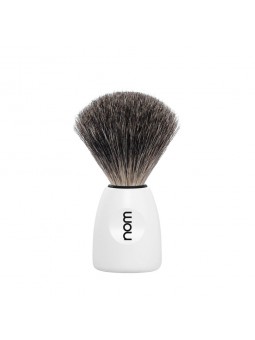 Mühle Nom Max Shaving Brush Best Badger White