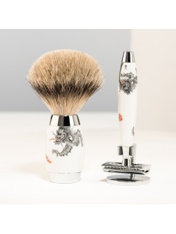 Mühle Limited Edition Safety Razor & Shaving Brus Porcelain