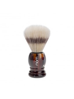 Nom Shaving Brush Pure Bristle Handle Plastic Tortoise Shell