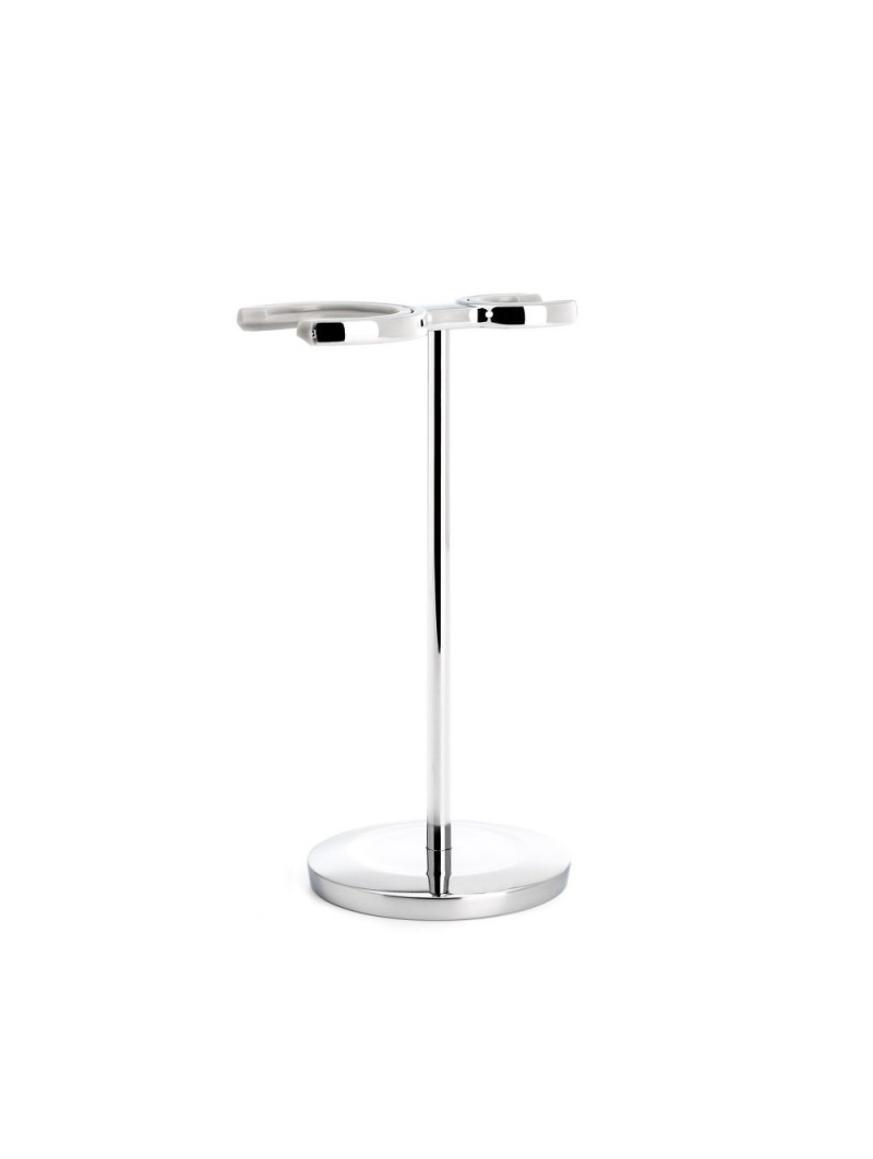 Mühle Shaving Brush & Razor Chromed Stand Vivo & Rytmo Series