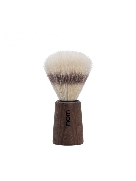 Mühle Nom Theo Shaving Brush Pure Bristle Dark Ash