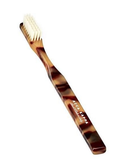 Acca Kappa Brown Soft Nylon Toothbrush Historical Collection