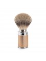 Mühle Shaving Brush Silvertip Badger Rosegold Metal