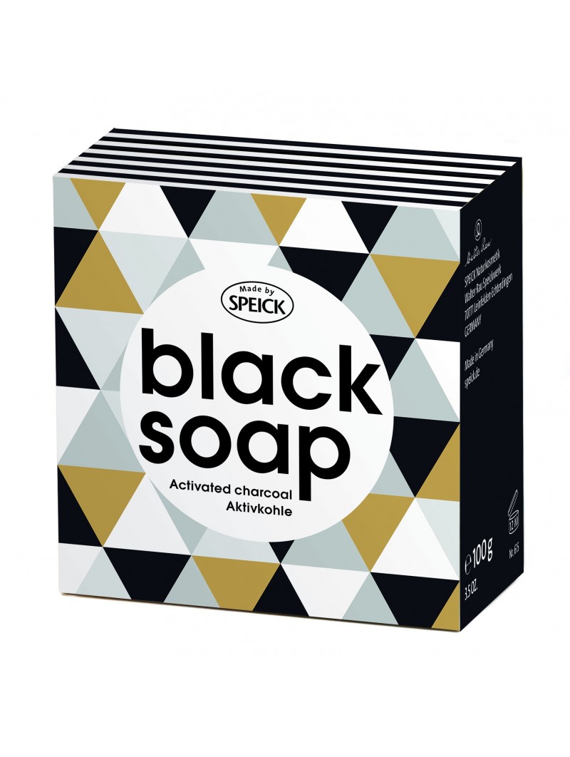 Speick Black Soap Activated Charcoal 100gr