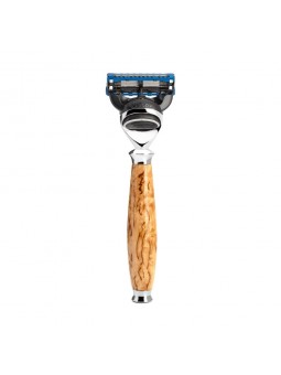 Maquinilla de Afeitar Gillette Fusion Mühle Purist Madera Abedul