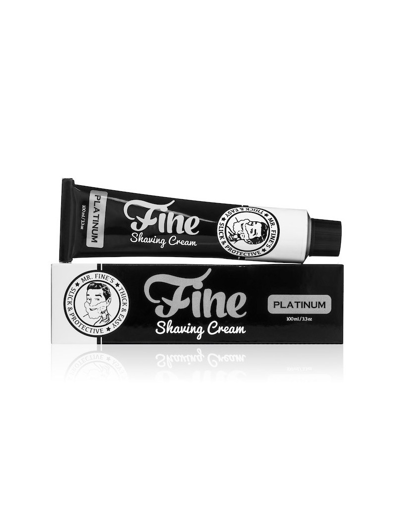 Fine Accoutrements Classic Platinum Shaving Cream 100ml