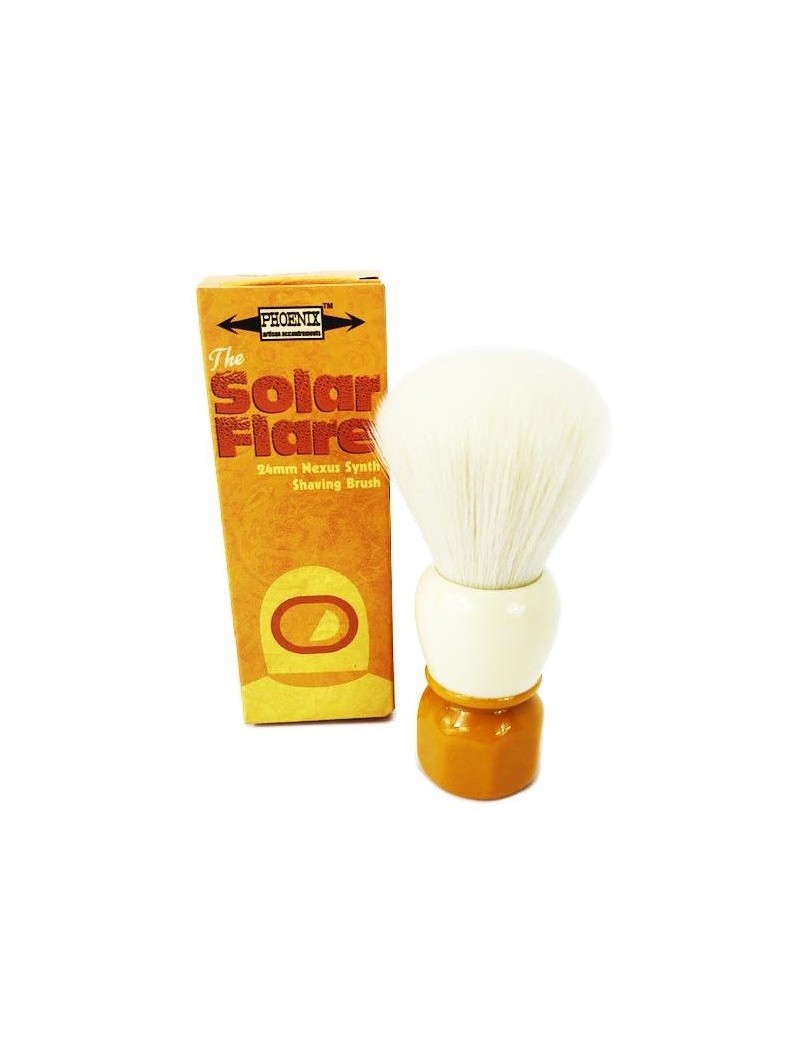 Phoenix Artisan Accoutrements Synthetic Shaving Brush Solar Flare