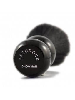 Brocha de Afeitar Sintética Tuxedo Plissoft Snowman 24mm Razorock