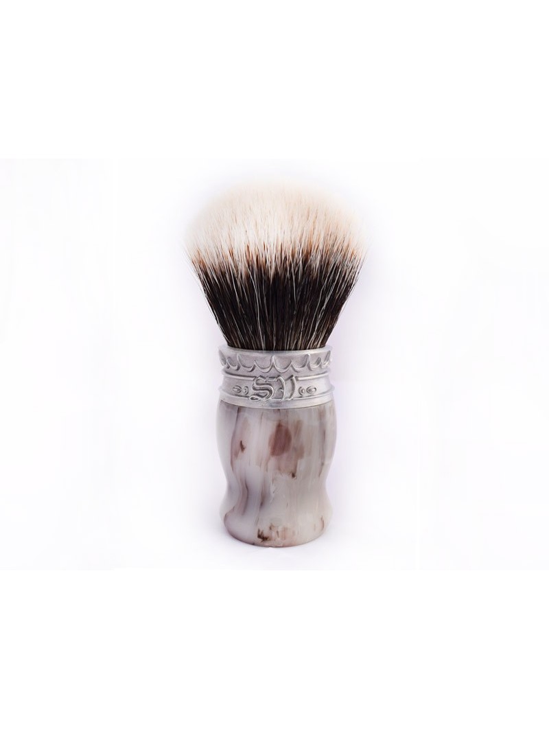 Saponificio Varesino Faux Horn Super Badger Shaving Brush