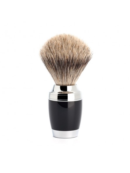 Mühle Kosmo Fine Badger Shaving Brush Resin Black