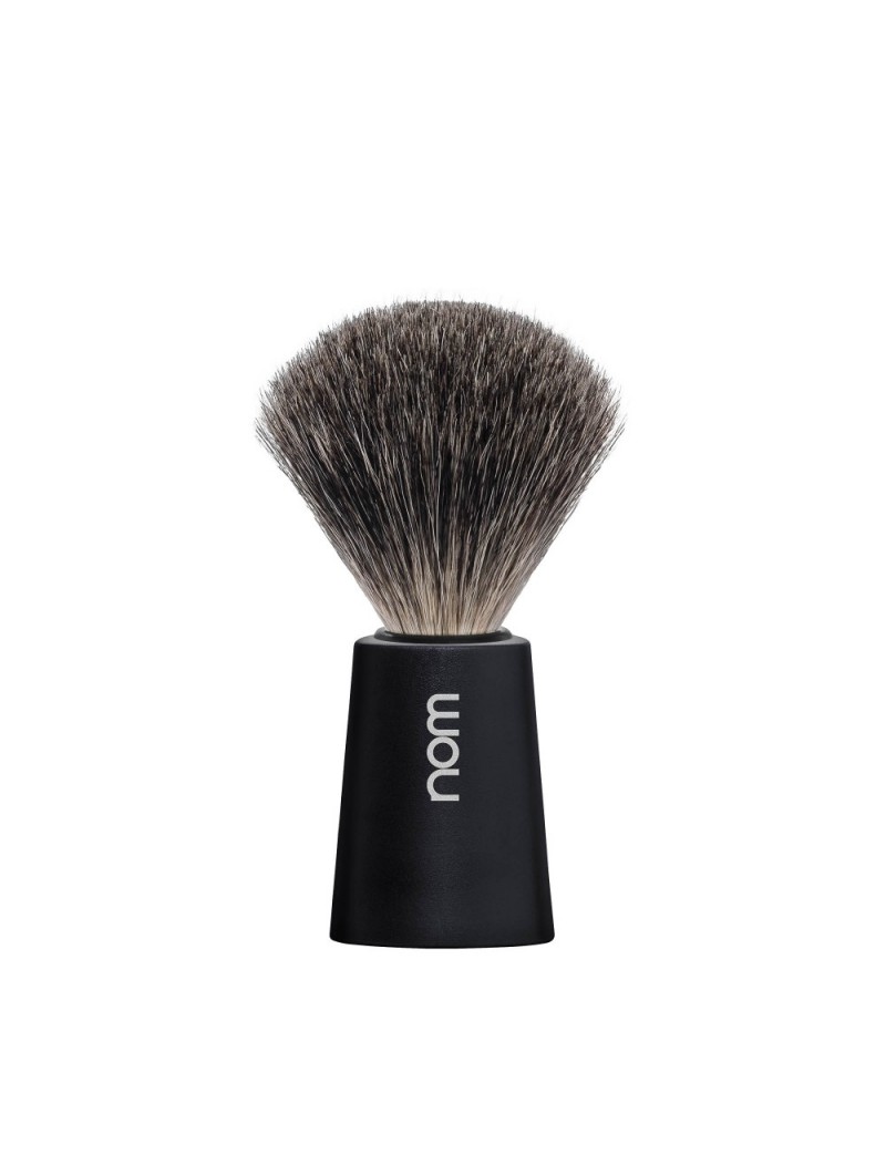 Mühle Nom Carl Shaving Brush Pure Bagder Black