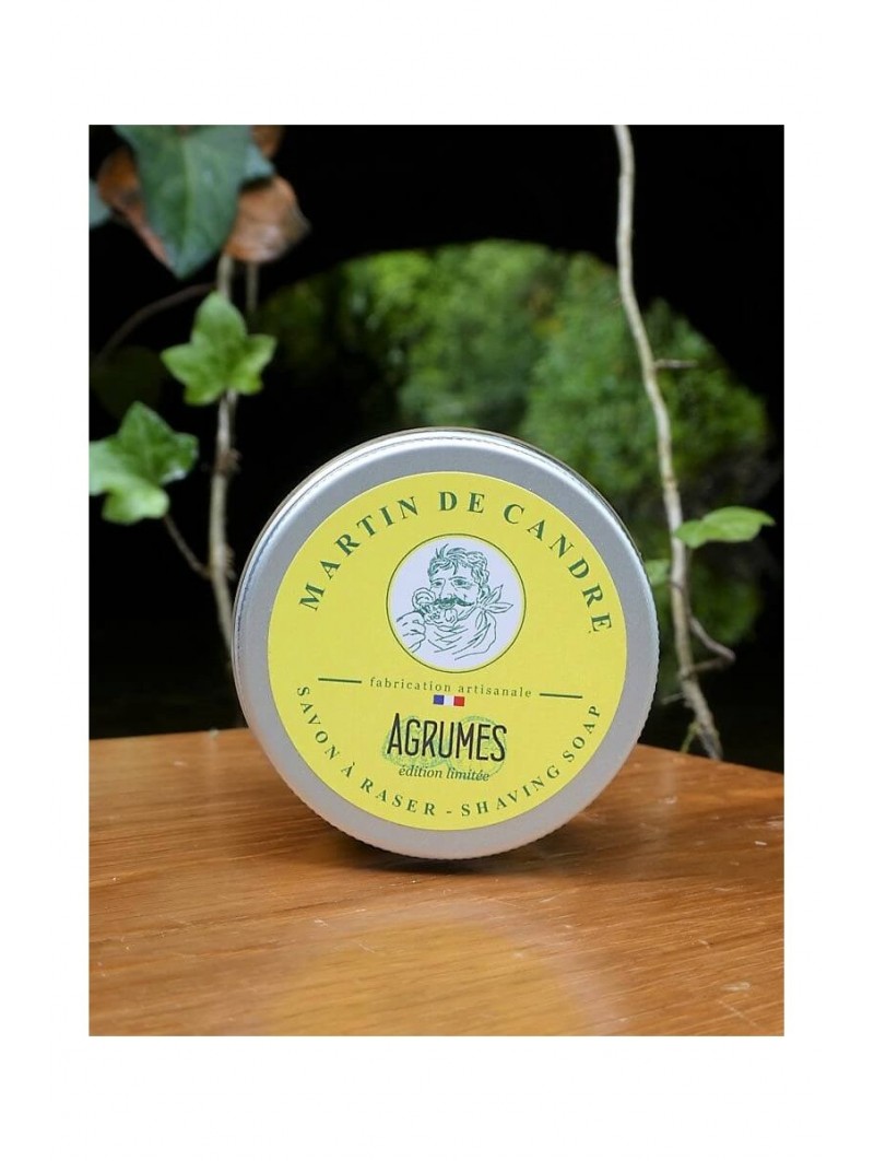 Martin de Candre Agrumes Shaving Soap 50g. Limited Edition.