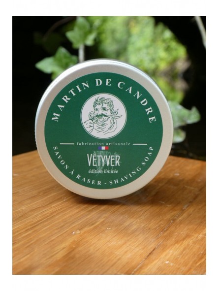 Martin de Candre Vetiver Shaving Soap 50g. Limited Edition.