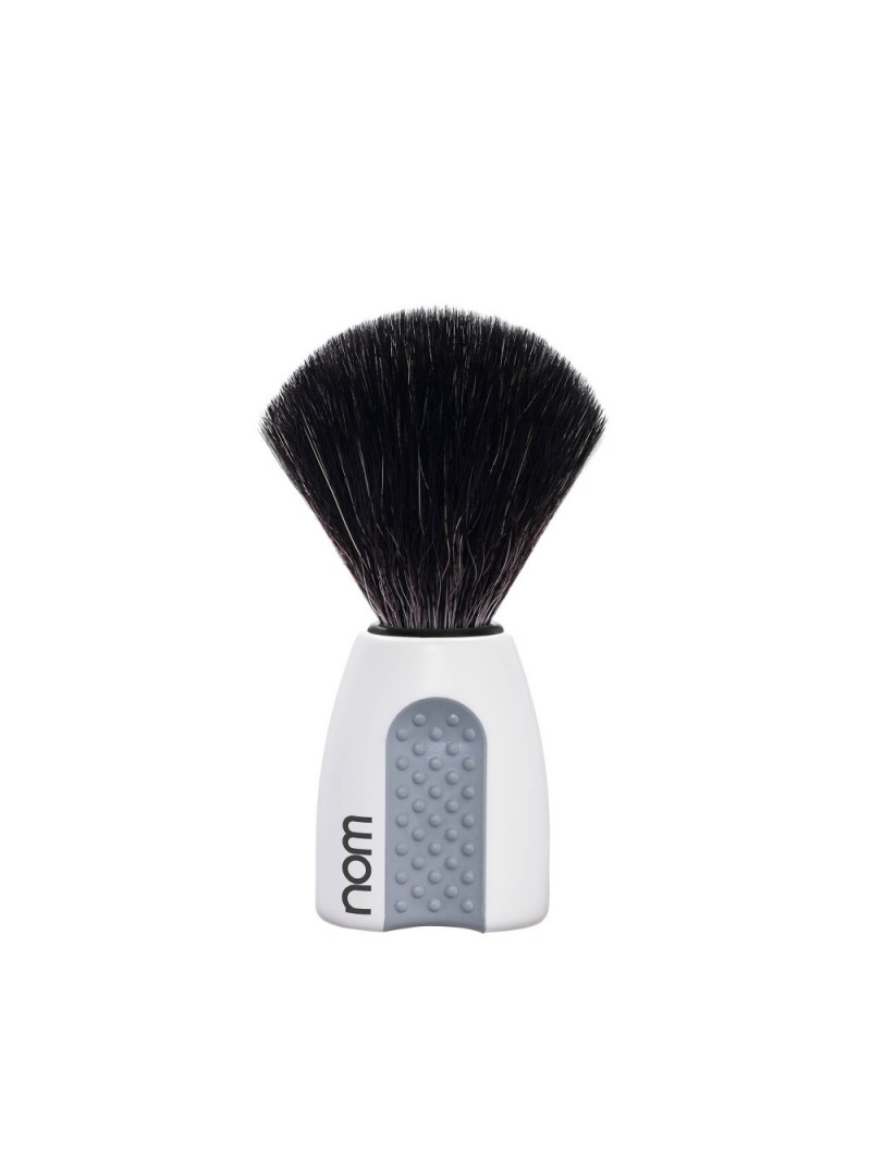 Mühle Nom Erik Shaving Brush Black Fibre White