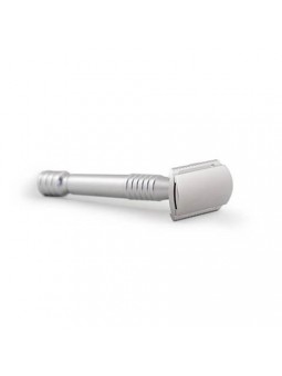 Razorock Lupo Silver Anodized Safety Razor