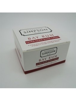 Crema de Afeitar Ultra-Glide Bay Rum Simpson 180ml