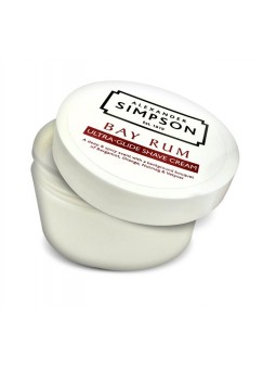 Crema de Afeitar Ultra-Glide Bay Rum Simpson 180ml