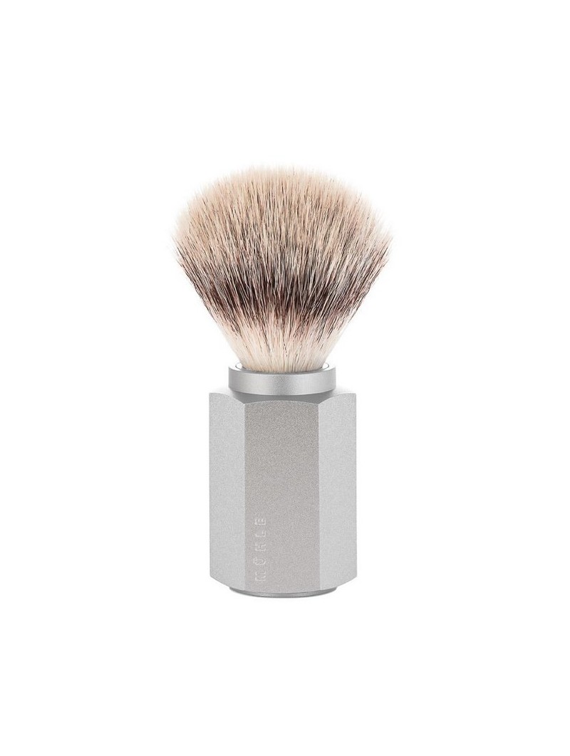 Mühle Shaving Brush Hexagon Pure Silvertip Fibre