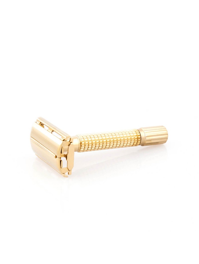 Epsilon Double Edge Butterfly Safety Razor Gold