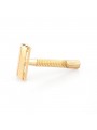 Epsilon Double Edge Butterfly Safety Razor Gold