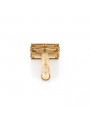 Epsilon Double Edge Butterfly Safety Razor Gold